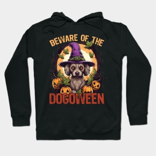 Fur-tastic Halloween Hound Dog Witch Costume Hoodie